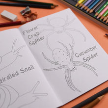Load image into Gallery viewer, Amazing British Bugs Colouring Book