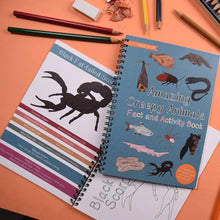 Load image into Gallery viewer, Amazing Creepy Animals Fact and Activity Book