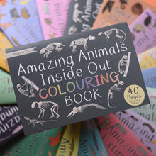 Load image into Gallery viewer, Amazing Animals Inside Out Colouring Book