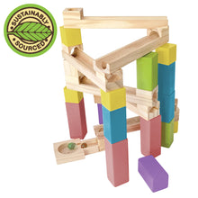 Load image into Gallery viewer, Wooden Marble Run