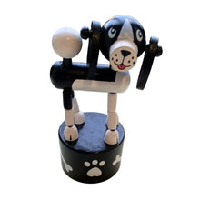 Load image into Gallery viewer, Wooden Wobbly Woofers Push-Up toys Assorted