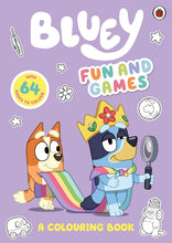 Load image into Gallery viewer, Bluey - Fun and Games Colouring Book