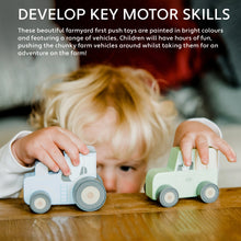 Load image into Gallery viewer, Orange Tree - Farmyard First Push Toy- Farm Truck