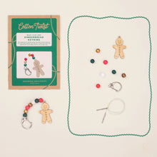 Load image into Gallery viewer, Cotton Twist Make Your Own Wooden Gingerbread Keyring