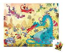 Load image into Gallery viewer, Janod PUZZLE ''DRAGONS'' - 54 PCS