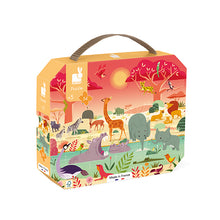 Load image into Gallery viewer, Janod Animal Reserve Puzzle - 54 PCS