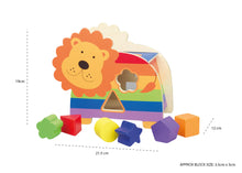 Load image into Gallery viewer, Lion Shape Sorter