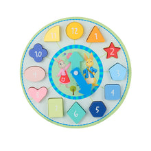 Load image into Gallery viewer, Shape Sorting Clock - Peter Rabbit TV