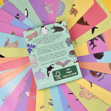 Load image into Gallery viewer, Amazing Animals Fact Cards Set One