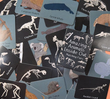 Load image into Gallery viewer, Amazing Animals Inside Out Matching Pairs Cards