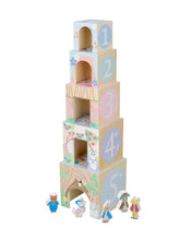Load image into Gallery viewer, Orange Tree Toys Stacking Cubes Peter Rabbit