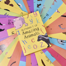 Load image into Gallery viewer, Alphabet of Amazing Animals Flash Cards