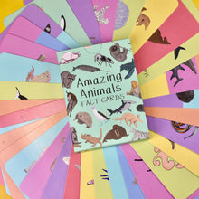 Load image into Gallery viewer, Amazing Animals Fact Cards Set One