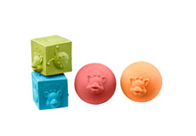 Load image into Gallery viewer, Sophie la girafe® So &#39;Pure Set of Balls &amp; Cubes
