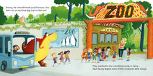 Load image into Gallery viewer, The Dinosaur That Pooped A Zoo - Lift the flap
