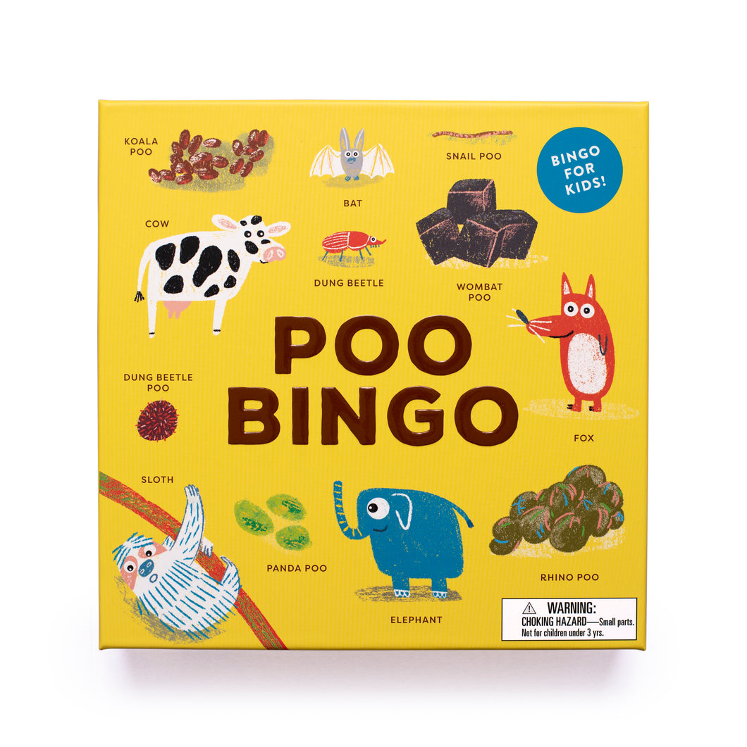POO BINGO FOR KIDS