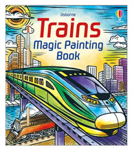 Load image into Gallery viewer, Trains Magic Painting Book
