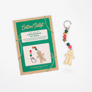 Cotton Twist Make Your Own Wooden Gingerbread Keyring