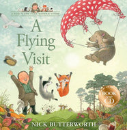 A Flying Visit: Book & CD (Percy the Park Keeper)