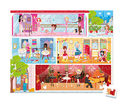 Janod - DANCE ACADEMY PUZZLE - 100 PCS