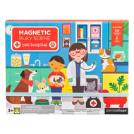 Petit Collage - Pet Hospital Magnetic Play Scene