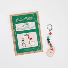 Load image into Gallery viewer, Cotton Twist Make Your Own Santa Claus Keyring
