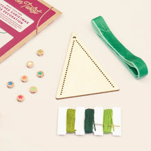 Load image into Gallery viewer, Cotton Twist Make Your Own Stitched Christmas Tree Decoration
