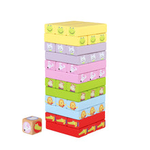Load image into Gallery viewer, Orange Tree Animal Tumbling Tower
