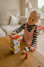 Load image into Gallery viewer, Orange Tree Animal Tumbling Tower
