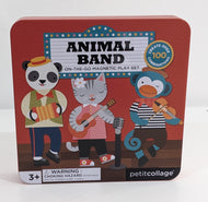 Petit Collage - Animal Band On-The-Go Magnetic Play Set