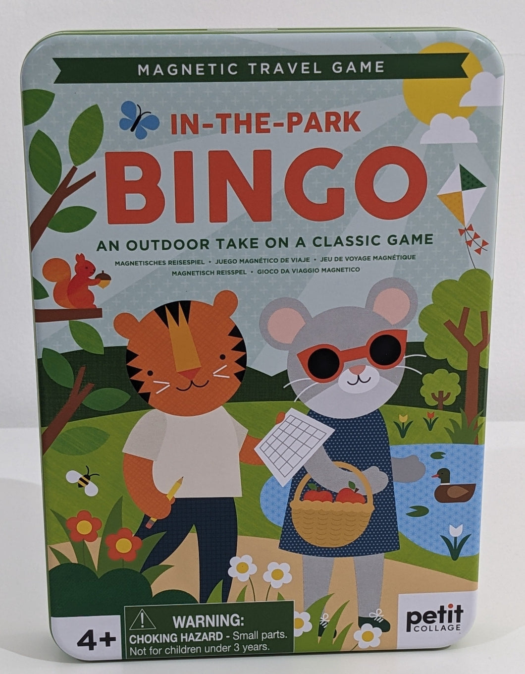 Petit Collage  - In the Park Bingo Magnetic Travel Game