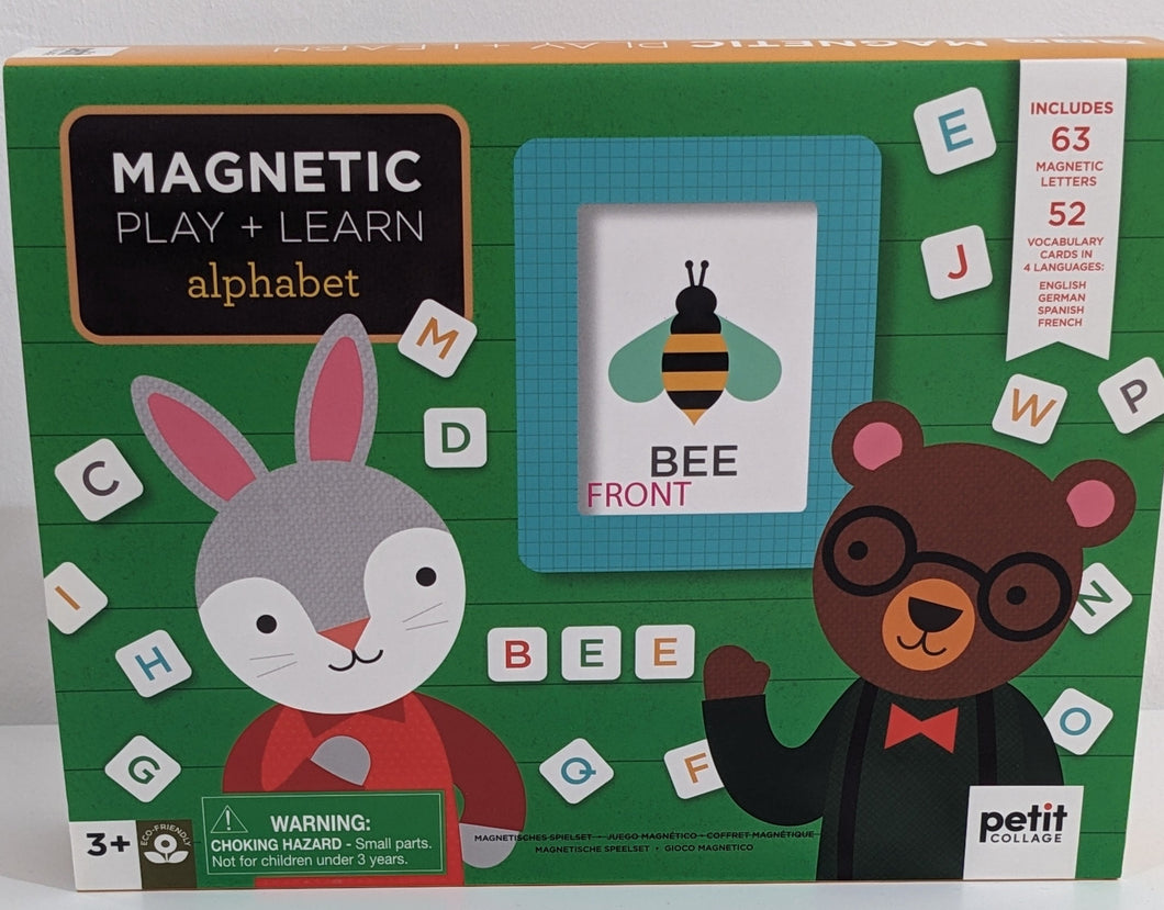 Petit Collage - Magnetic Alphabet Play & Learn Set