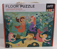 Petit Collage - Mermaid Friends 24-Piece Floor Puzzle