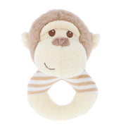 Keeleco Baby Ring Rattle Marcel Monkey  14cm