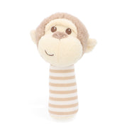 Keeleco Baby Stick Rattle Marcel Monkey 14cm