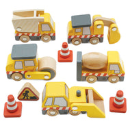 Le Toy Van - Construction Toy Cars, Trucks & Diggers Set