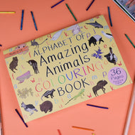 Alphabet Of Amazing Animals Colouring Book