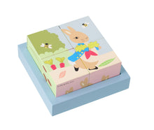 Load image into Gallery viewer, Orange Tree Toys Four Blocks - Peter Rabbit
