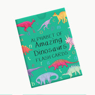 Alphabet of Amazing Dinosaurs Flash Cards